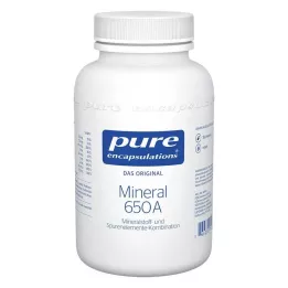 PURE ENCAPSULATIONS Mineral 650A kapsül, 180 adet
