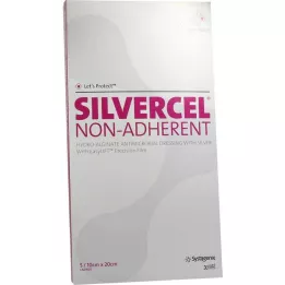 SILVERCEL Yapışmayan kompres 10x20 cm, 5 adet