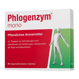 PHLOGENZYM mono mide-dirençli tabletler, 40 adet