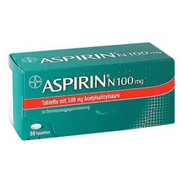 ASPIRIN N 100 mg tablet, 98 adet