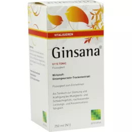 GINSANA G 115 tonik, 250 ml