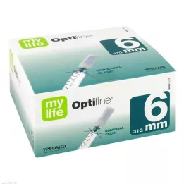 MYLIFE Optifine kalem iğneleri 6 mm, 100 adet