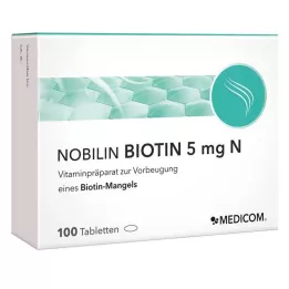 NOBILIN Biyotin 5 mg N tabletler, 100 adet