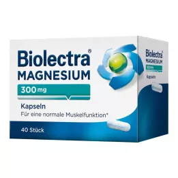 BIOLECTRA Magnezyum 300 mg kapsül, 40 adet