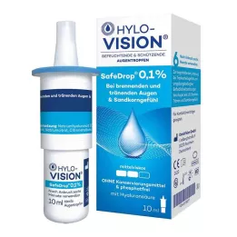HYLO-VISION SafeDrop %0,1 göz damlası, 10 ml