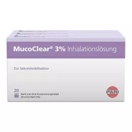 MUCOCLEAR %3 NaCl inhalasyon solüsyonu, 60X4 ml