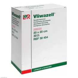 VLIWAZELL Emici kompresler steril 20x20 cm, 30 adet