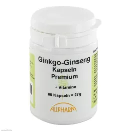 GINKGO+GINSENG Premium kapsüller, 60 adet