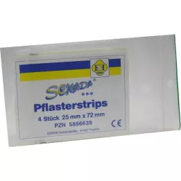 SENADA Alçı şeritleri 25x72 mm, 4 adet