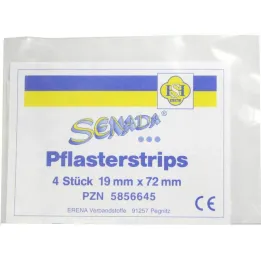 Senada alçı şeritleri 19x72 mm, 4 adet