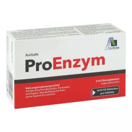 PROENZYM mide-dayanıklı tabletler, 210 adet