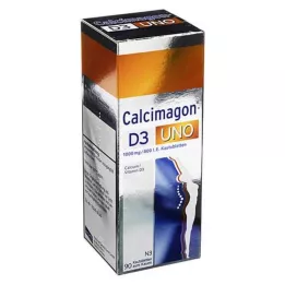 CALCIMAGON D3 Uno çiğneme tabletleri, 90 adet