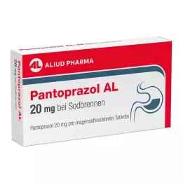 PANTOPRAZOL AL Sodbr.gastrik asit res. tabletlerde 20 mg, 14 adet