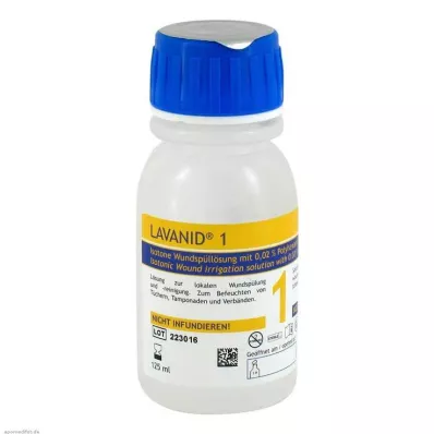 LAVANID 1 yara sulama solüsyonu, 125 ml LAVANID 1 yara sulama solüsyonu, 125 ml