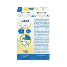 DIBEN DRINK Vanilya 1,5 kcal/ml, 24X200 ml