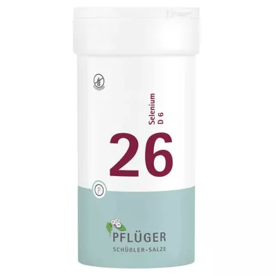 BIOCHEMIE Pflüger 26 Selenium D 6 Tablet, 400 adet BIOCHEMIE Pflüger 26 Selenium D 6 Tablet, 400 adet