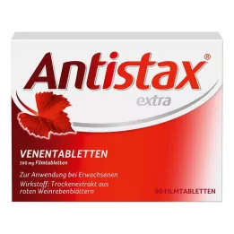 ANTISTAX ekstra damar tabletleri, 90 adet
