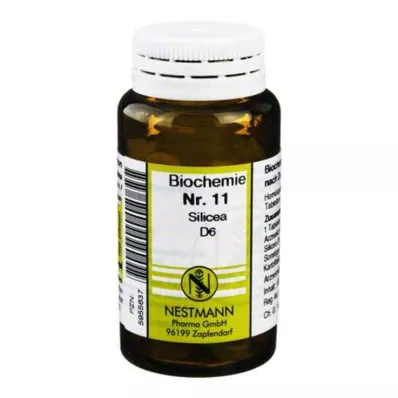 BIOCHEMIE 11 Silicea D 6 tablet, 100 adet
