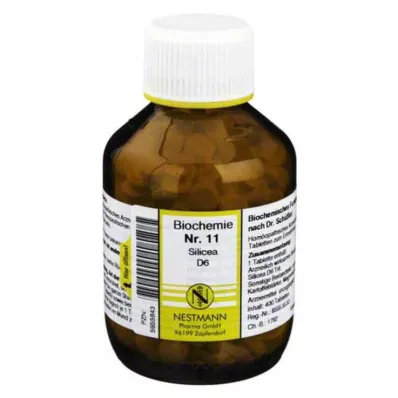 BIOCHEMIE 11 Silicea D 6 tablet, 400 adet BIOCHEMIE 11 Silicea D 6 tablet, 400 adet