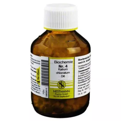 BIOCHEMIE 4 Kalium chloratum D 6 tablet, 400 adet BIOCHEMIE 4 Kalium chloratum D 6 tablet, 400 adet