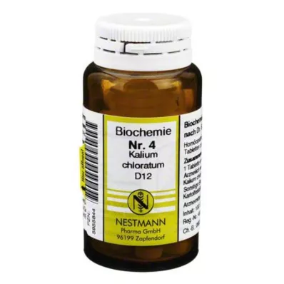 BIOCHEMIE 4 Kalium chloratum D 12 tablet, 100 adet