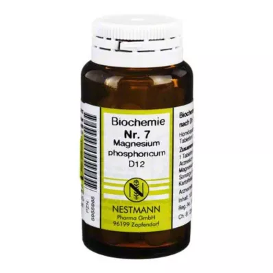 BIOCHEMIE 7 Magnezyum fosforikum D 12 tablet, 100 adet BIOCHEMIE 7 Magnezyum fosforikum D 12 tablet, 100 adet