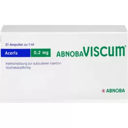 ABNOBAVISCUM Aceris 0,2 mg ampul, 21 adet