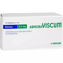 ABNOBAVISCUM Betulae 0,2 mg ampul, 21 adet