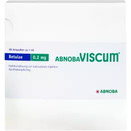 ABNOBAVISCUM Betulae 0,2 mg ampul, 48 adet