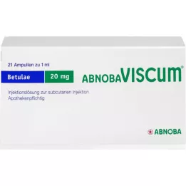 ABNOBAVISCUM Betulae 20 mg ampul, 21 adet