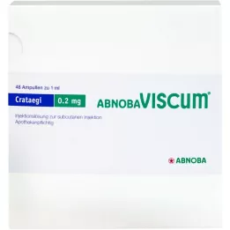 ABNOBAVISCUM Crataegi 0,2 mg ampuller, 48 adet