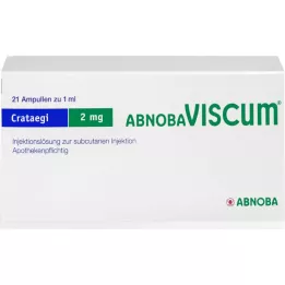 ABNOBAVISCUM Crataegi 2 mg ampul, 21 adet