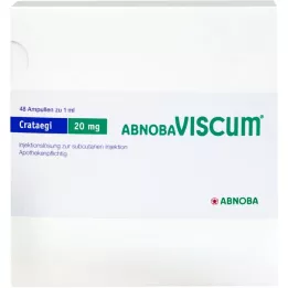 ABNOBAVISCUM Crataegi 20 mg ampul, 48 adet