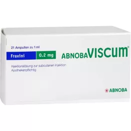 ABNOBAVISCUM Fraxini 0,2 mg ampuller, 21 adet
