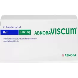 ABNOBAVISCUM Mali 0,02 mg ampul, 21 adet