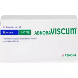 ABNOBAVISCUM Quercus 0,2 mg ampul, 21 adet