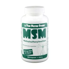 MSM 500 mg Metilsülfonilmetan kapsülleri, 250 adet