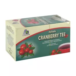 CRANBERRY TEE Filtre torbaları, 20 adet