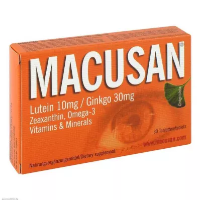 MACUSAN Tabletler, 30 adet MACUSAN Tabletler, 30 adet