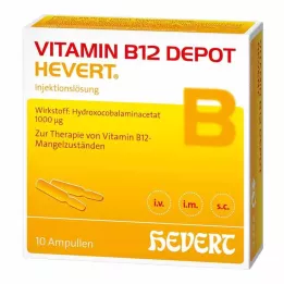 VITAMIN B12 DEPOT Hevert ampuller, 10 adet