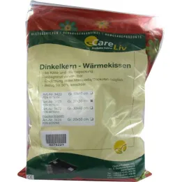 Yazılı çekirdek ısı yastığı kapaklı 20x30cm, 1 adet