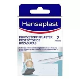 HANSAPLAST Basınç durdurucu şeffaf.Koruyucu ped, 2 adet