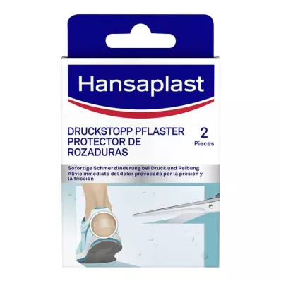 HANSAPLAST Basınç durdurucu şeffaf.Koruyucu ped, 2 adet HANSAPLAST Basınç durdurucu şeffaf.Koruyucu ped, 2 adet