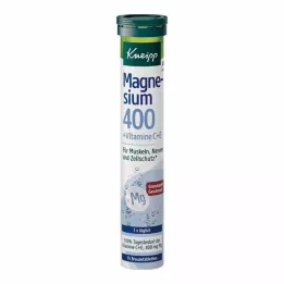 KNEIPP Magnezyum 400+C+E efervesan tablet, 15 adet