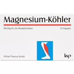MAGNESIUM KÖHLER Kapsüller, 1X15 adet