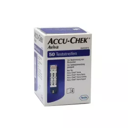 ACCU-CHEK Aviva test şeritleri Plazma II, 1X50 adet