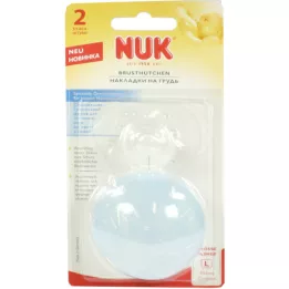 NUK Meme ucu koruyucuları silikon boy L, 2 adet