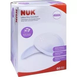 NUK Emzirme Pedleri Ultra Dry Comfort, 60 adet