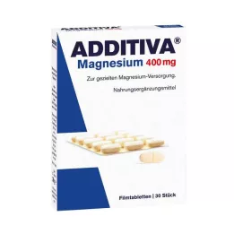 ADDITIVA Magnezyum 400 mg film kaplı tablet, 30 adet