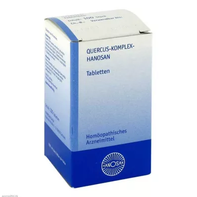 QUERCUS KOMPLEX Hanosan tabletleri, 100 adet QUERCUS KOMPLEX Hanosan tabletleri, 100 adet